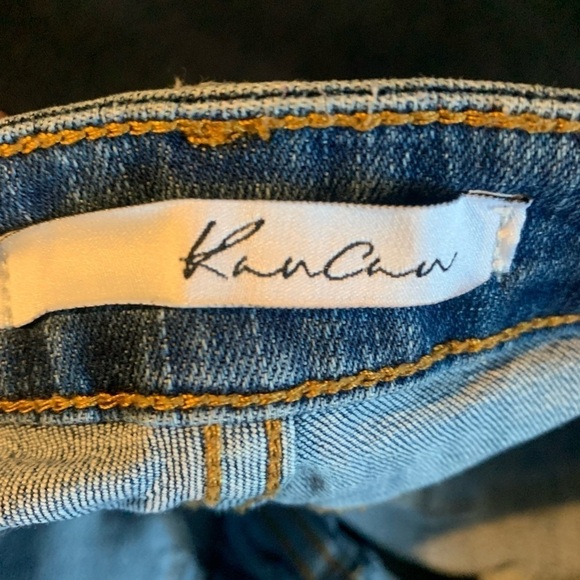 Kancan buttonfly distressed Skinny Jeans Size 13/30 - Picture 9 of 9